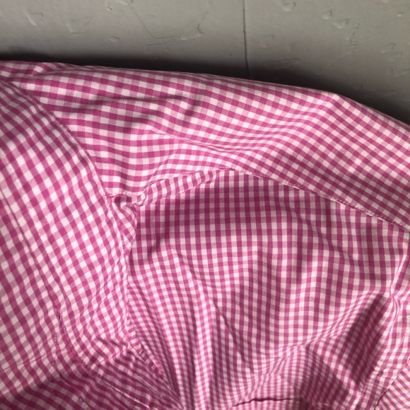 Men’s pink & white Banana Republic dress shirt 17 - Picture 3 of 3